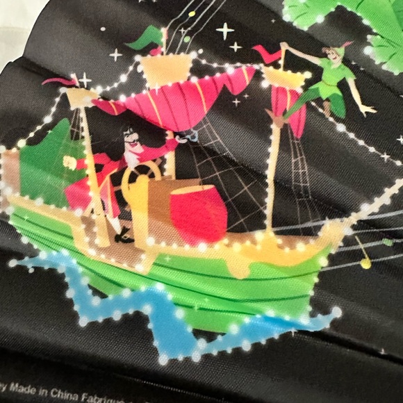 NWT. Disney Large fan with Electrical Parade Folding Hand Fan. - Picture 2 of 8